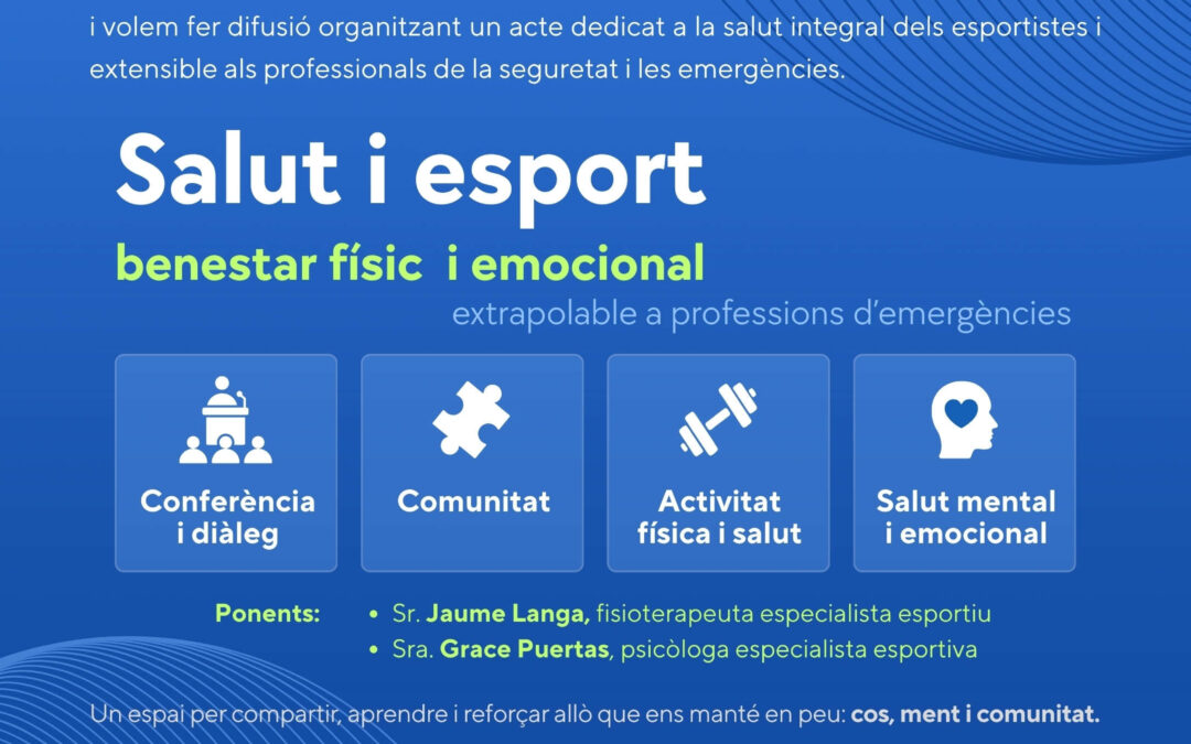 Conferència “Salut i Esport: Benestar físic i emocional”