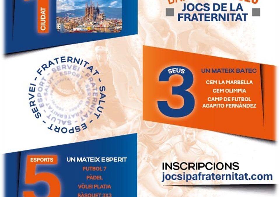 PARTICIPA EN ELS JOCS DE LA FRATERNITAT