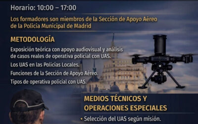 Curso de normativa y operativa policial con UAS (Drones)