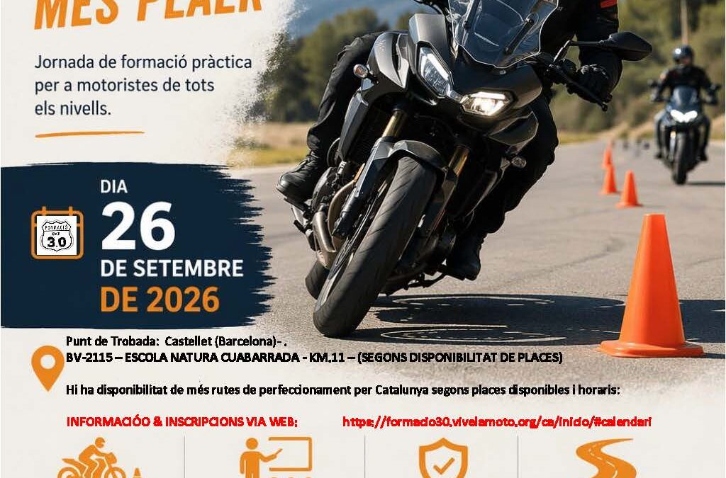 Jornada Conducción moto en ruta